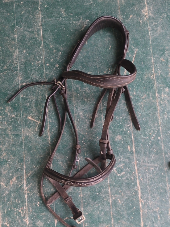 Other - Padded Full Size Black Bridle. No Reins